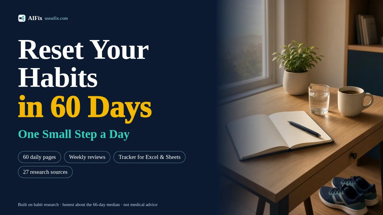 Cover of Reset Your Habits in 60 Days